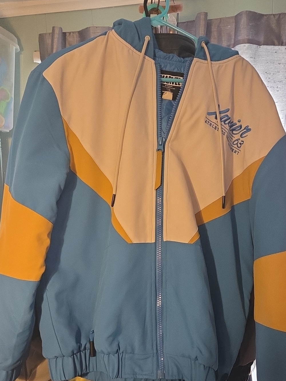 Heroes And Villains Marvel Xavier Athletics Department Bomber Jacket